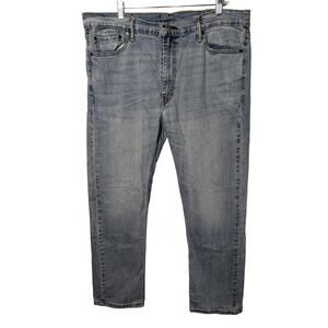 Men's Levi's 513 Slim Straight Light Wash Jeans Size 38x30